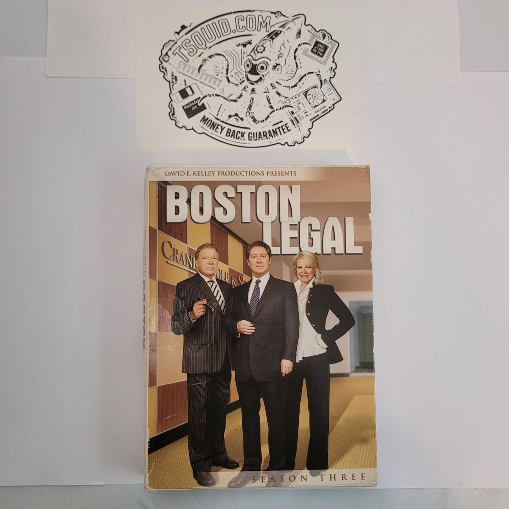 20th Century Fox Boston Legal Season Three DVD 7-Disc Set 024543461449